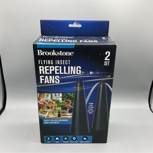 Brookstone Flying Insect Repelling Fans 2 pack